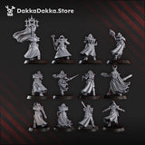 Tabletop Terrain Miniature Liqudation Team of Ordine Vendetta (x12)