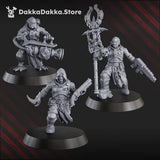 Tabletop Terrain Miniature Liquidation Team of the Cosmic Harverster (x10)