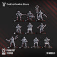 Tabletop Terrain Miniature Liquidation Team of the Cosmic Harverster (x10)