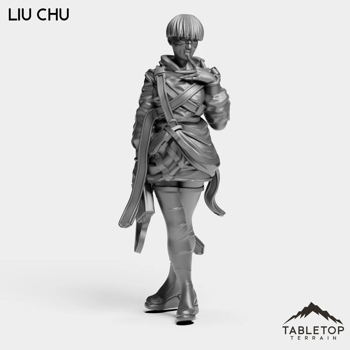 Tabletop Terrain Miniature Liu Chu - Onlookers