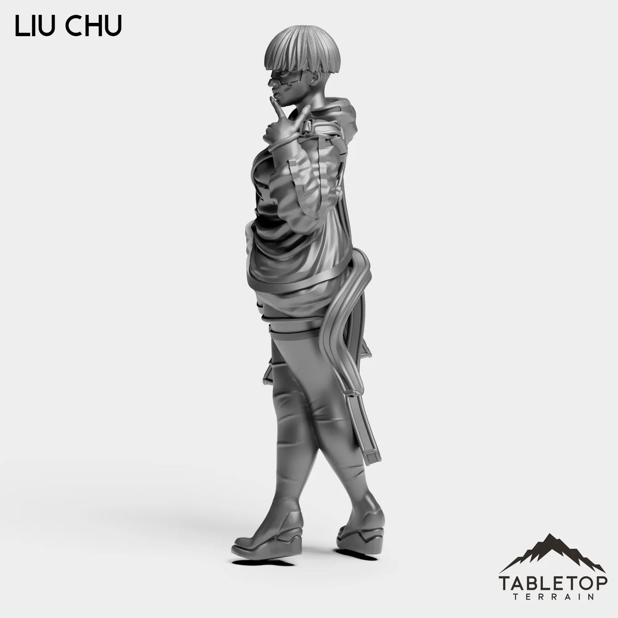 Tabletop Terrain Miniature Liu Chu - Onlookers