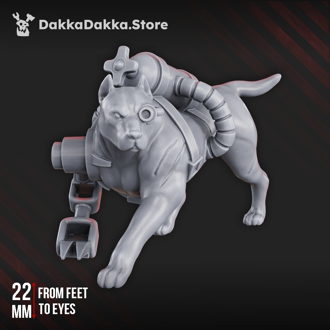 Tabletop Terrain Miniature LIVIS Biostation Toxic Hound