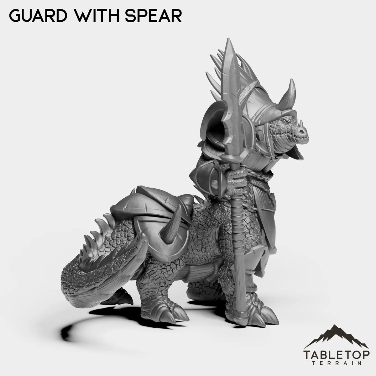 Tabletop Terrain Miniature Lizard Lair Guards