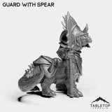 Tabletop Terrain Miniature Lizard Lair Guards