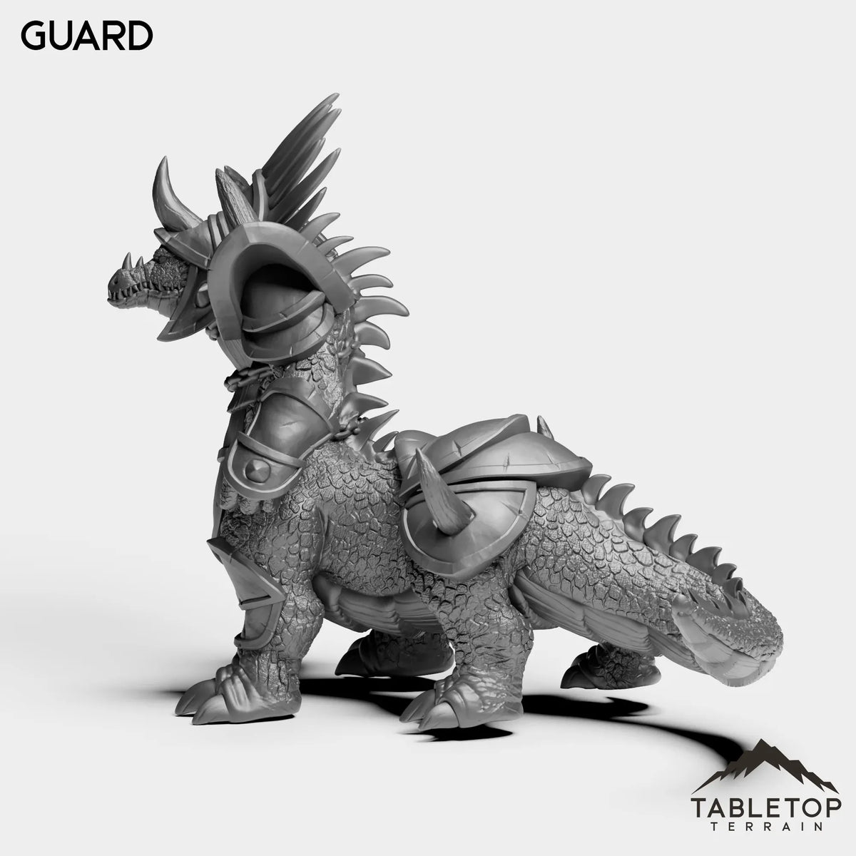 Tabletop Terrain Miniature Lizard Lair Guards