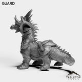 Tabletop Terrain Miniature Lizard Lair Guards