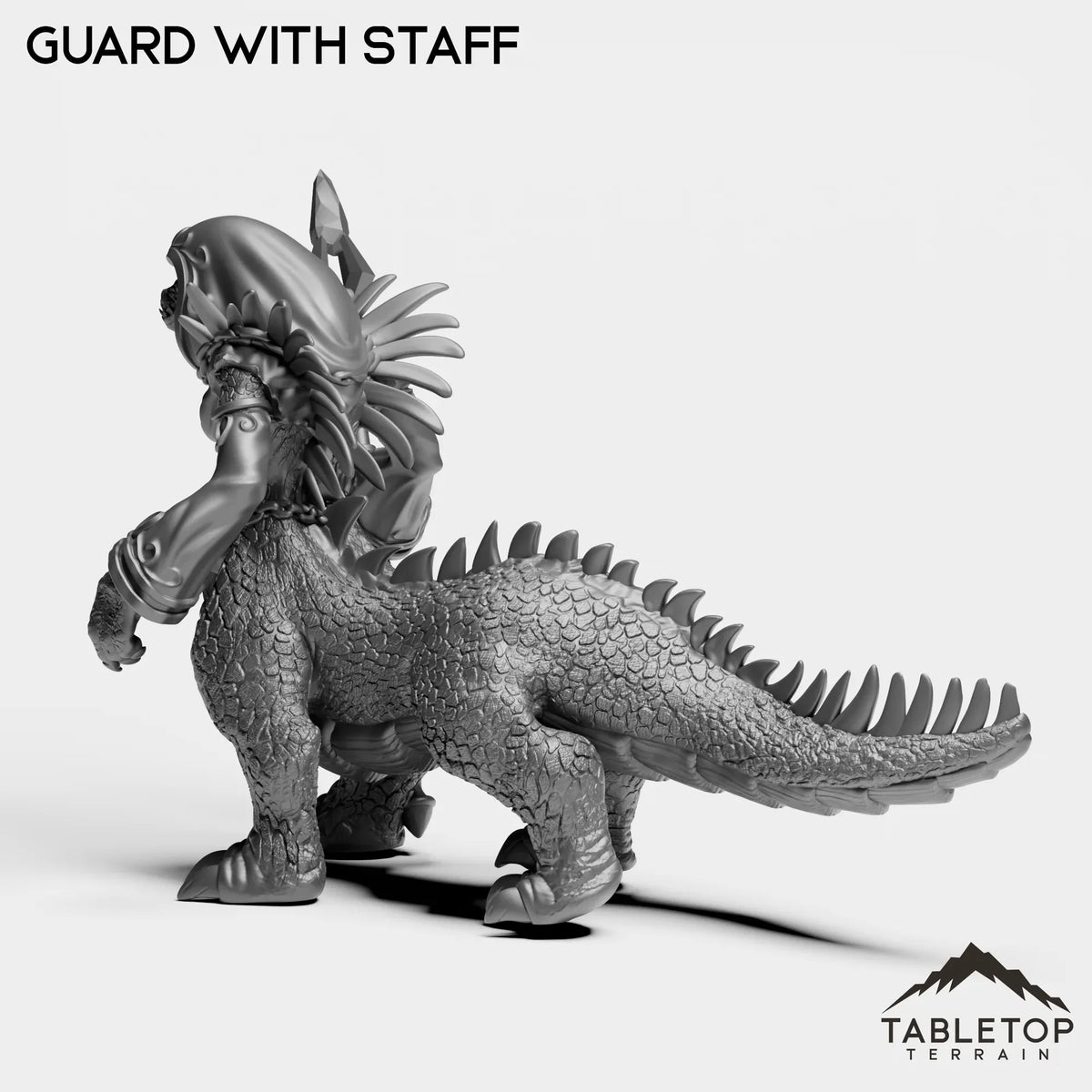 Tabletop Terrain Miniature Lizard Lair Guards