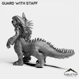 Tabletop Terrain Miniature Lizard Lair Guards