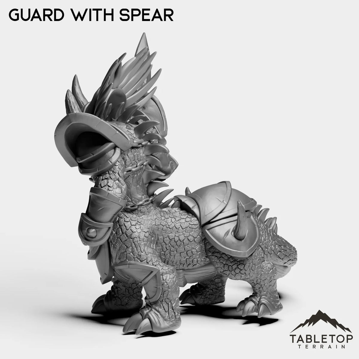 Tabletop Terrain Miniature Lizard Lair Guards