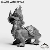 Tabletop Terrain Miniature Lizard Lair Guards