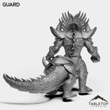 Tabletop Terrain Miniature Lizard Lair Guards