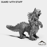 Tabletop Terrain Miniature Lizard Lair Guards
