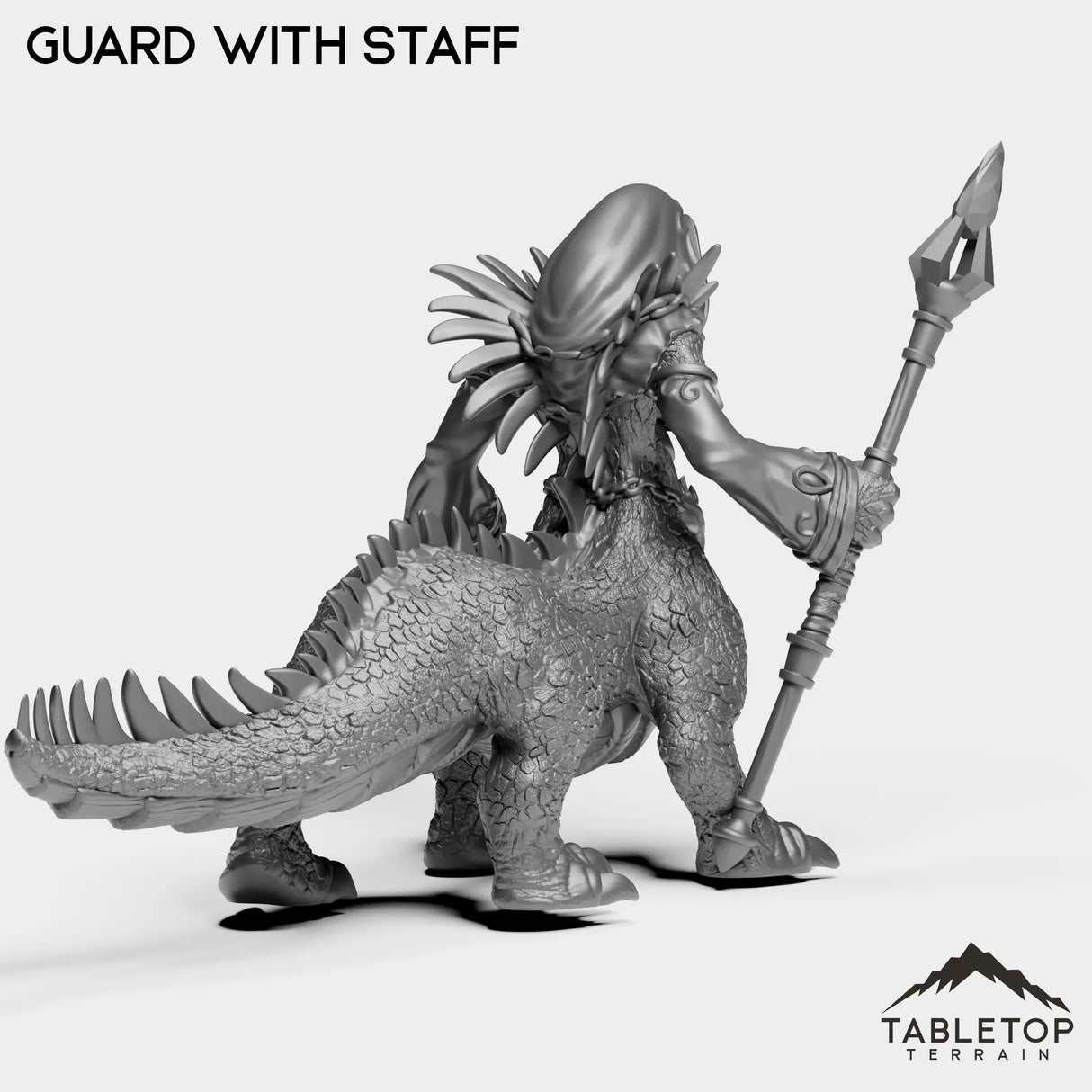 Tabletop Terrain Miniature Lizard Lair Guards