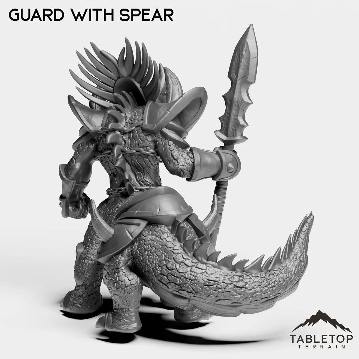Tabletop Terrain Miniature Lizard Lair Guards
