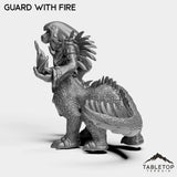 Tabletop Terrain Miniature Lizard Lair Guards