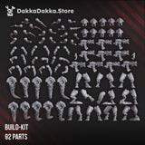 Tabletop Terrain Miniature Locustguards of The Great Harvest (build kit)