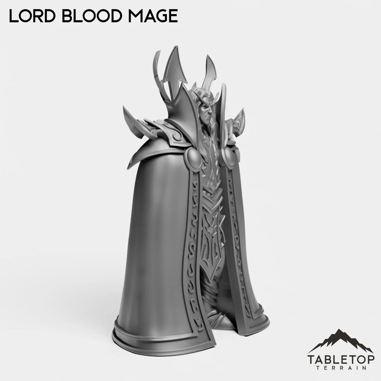 Tabletop Terrain Miniature Lord Blood Mage