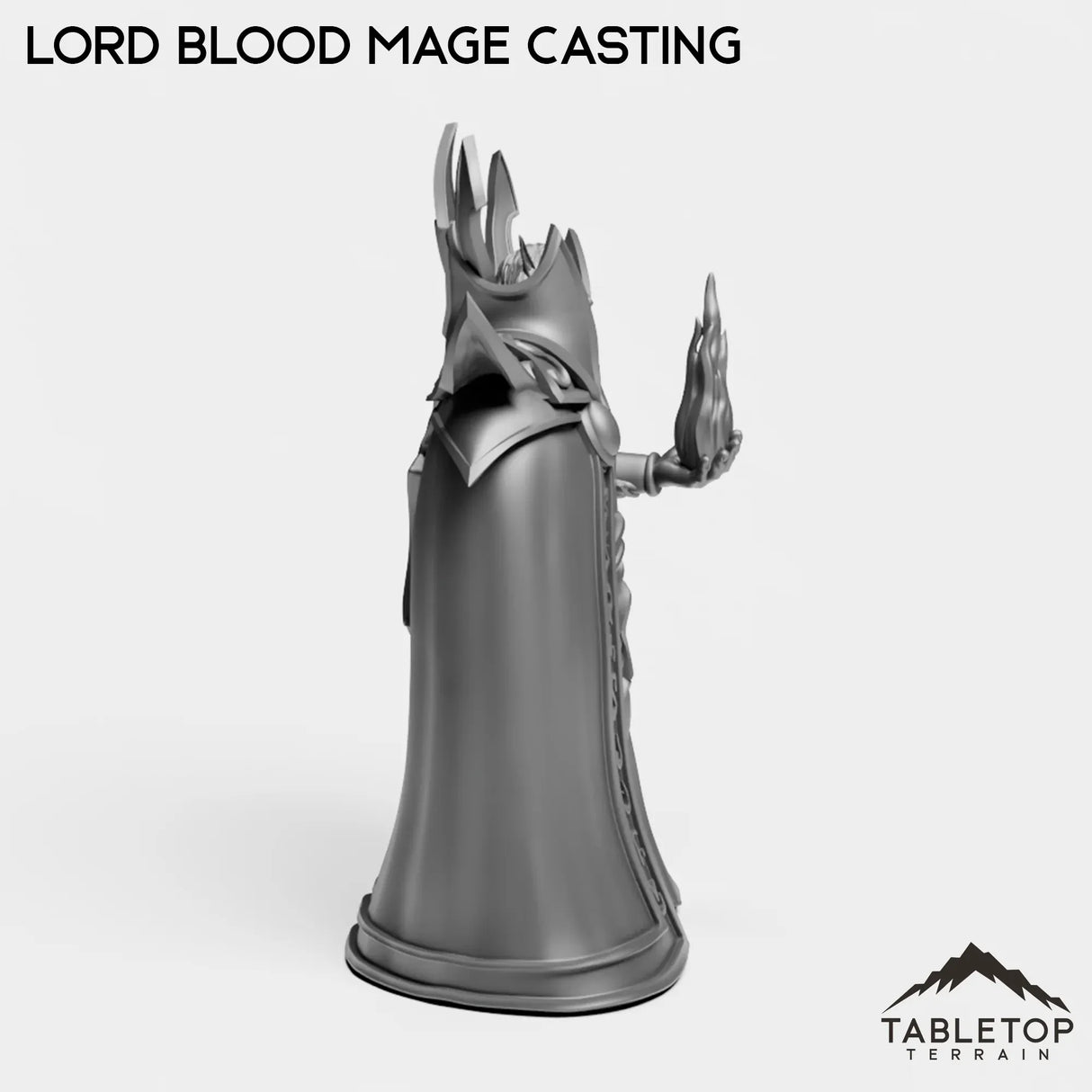 Tabletop Terrain Miniature Lord Blood Mage