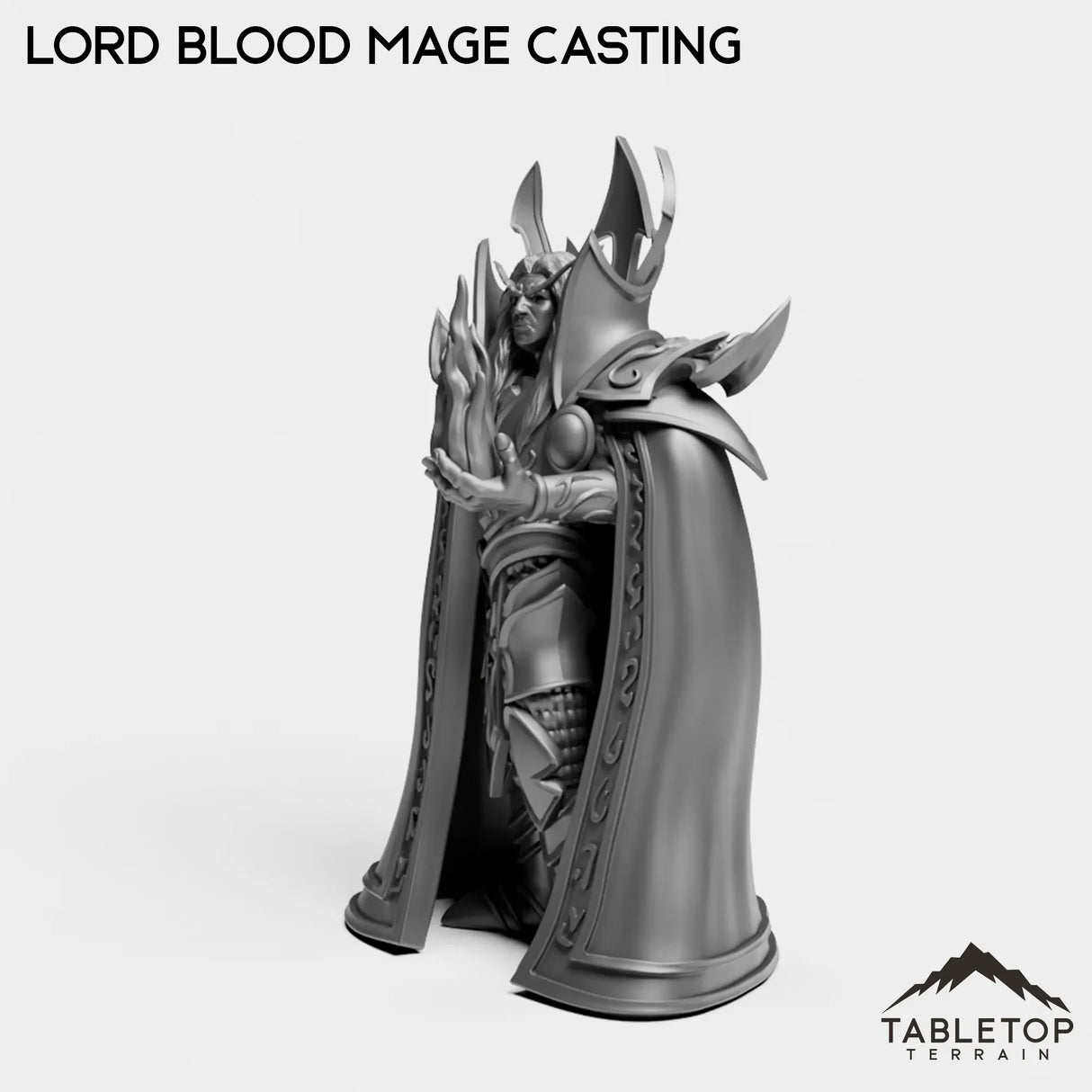 Tabletop Terrain Miniature Lord Blood Mage