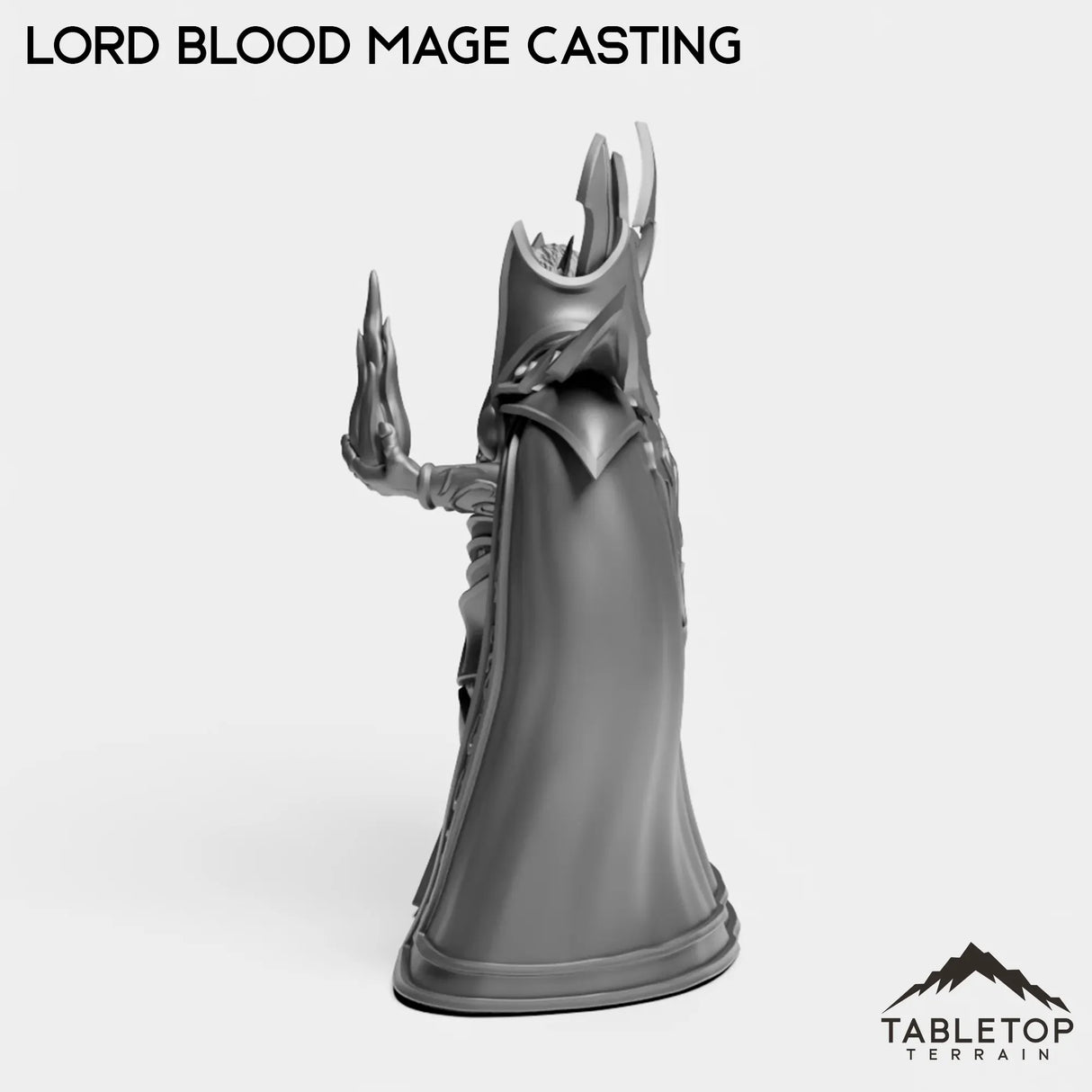 Tabletop Terrain Miniature Lord Blood Mage