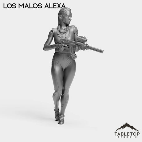 Tabletop Terrain Miniature Los Malos Alexa - Los Malos Cartel