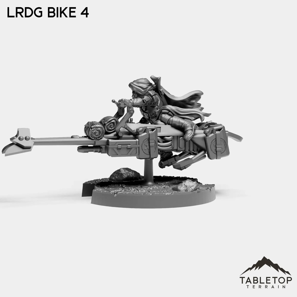 Tabletop Terrain Miniature LRDG Bikers