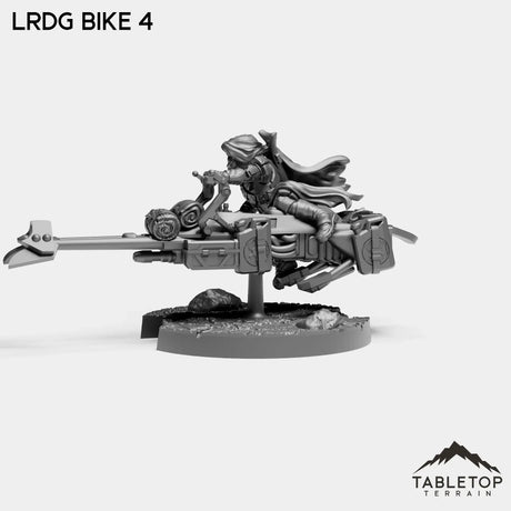 Tabletop Terrain Miniature LRDG Bikers