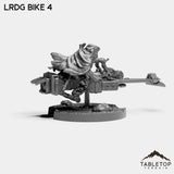 Tabletop Terrain Miniature LRDG Bikers