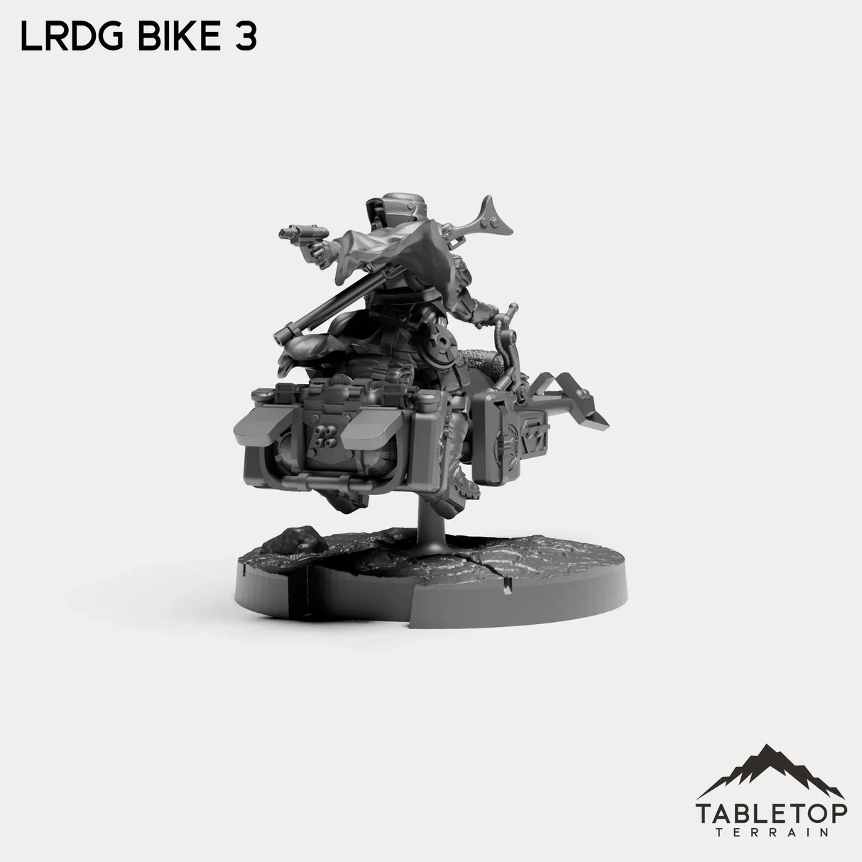 Tabletop Terrain Miniature LRDG Bikers