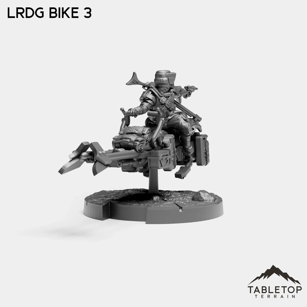 Tabletop Terrain Miniature LRDG Bikers