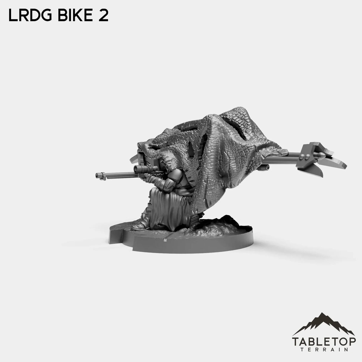 Tabletop Terrain Miniature LRDG Bikers