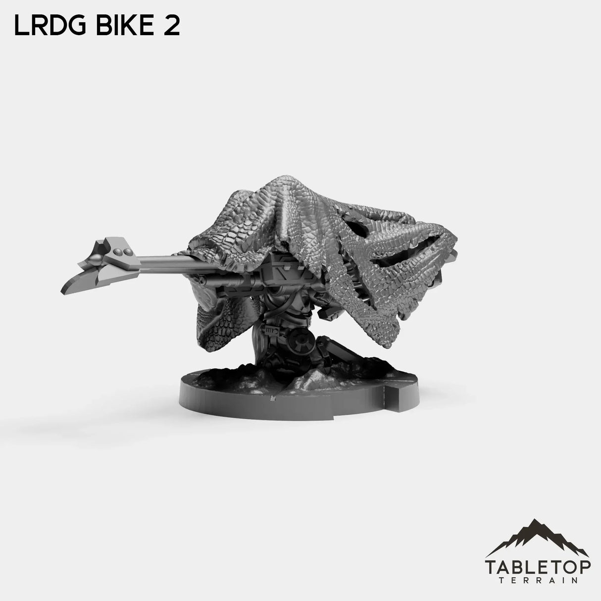 Tabletop Terrain Miniature LRDG Bikers