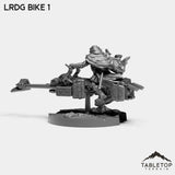 Tabletop Terrain Miniature LRDG Bikers