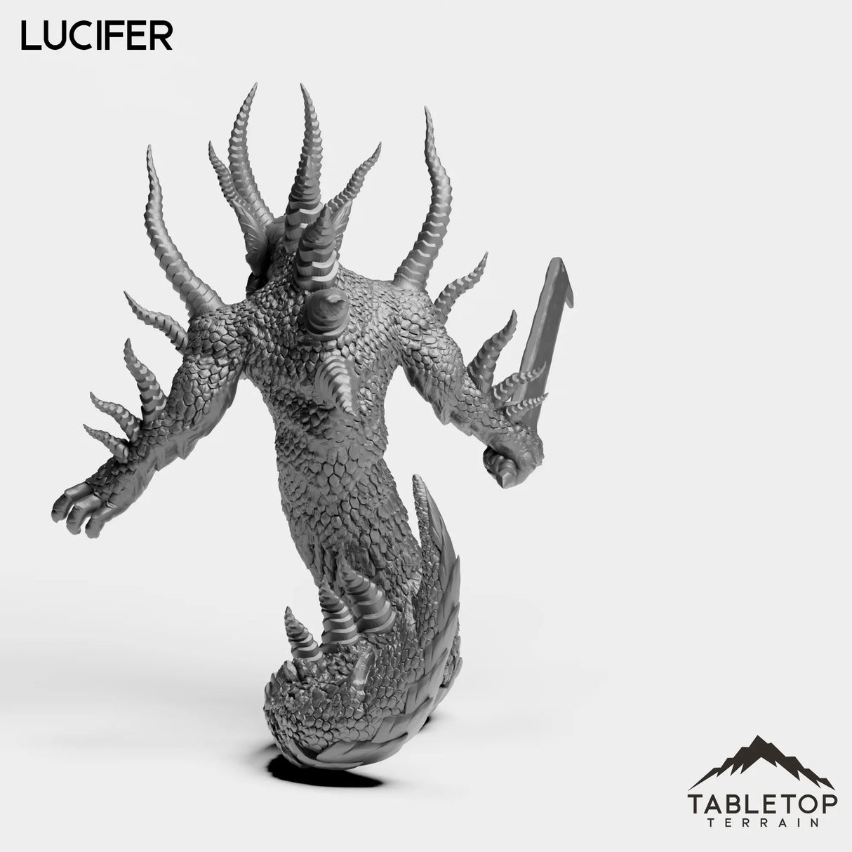Tabletop Terrain Miniature Lucifer