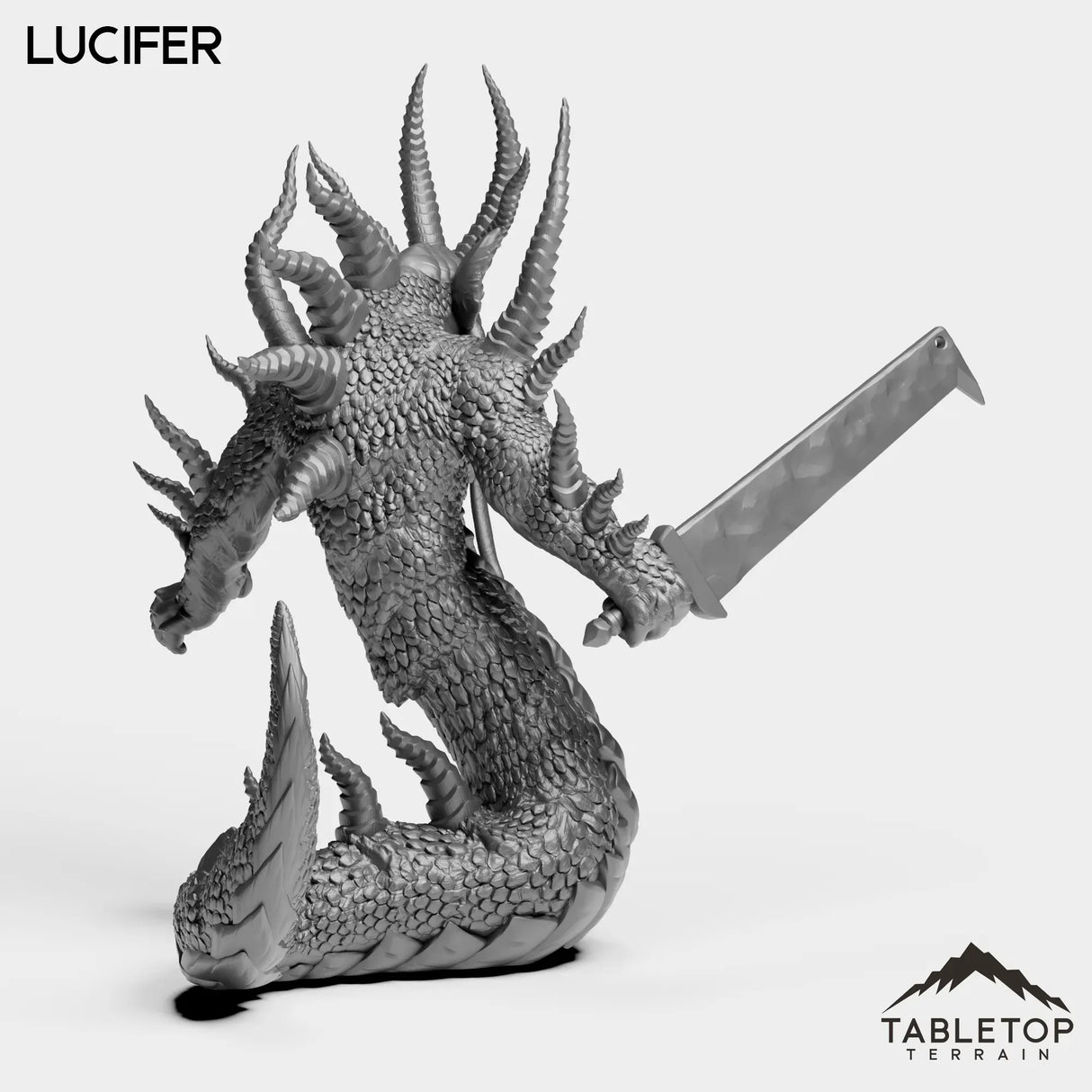 Tabletop Terrain Miniature Lucifer