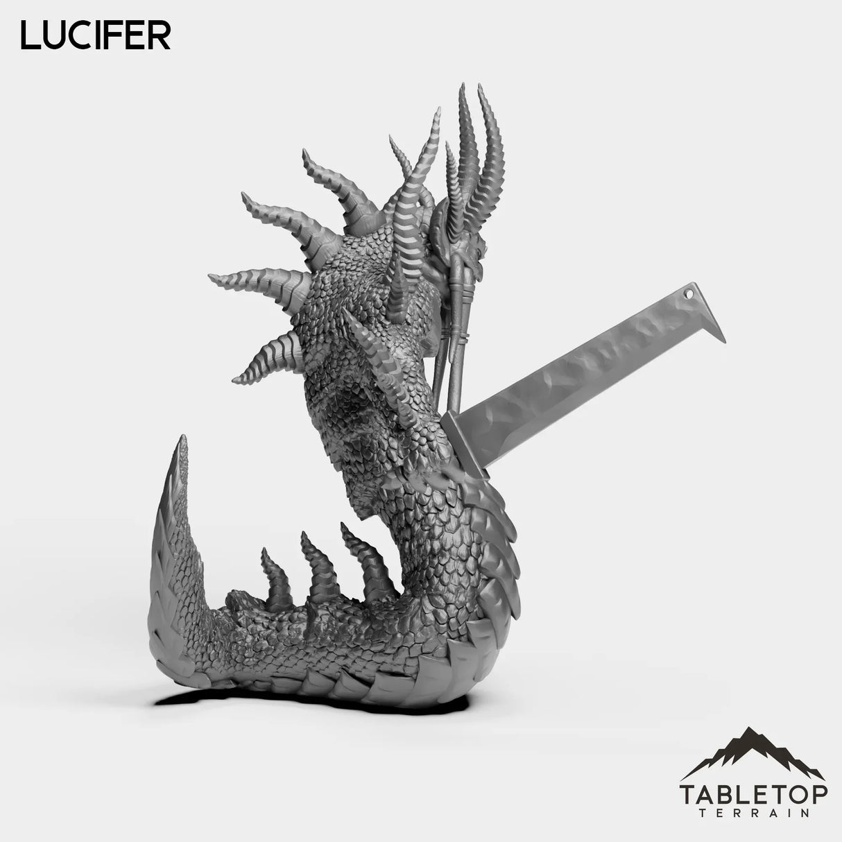 Tabletop Terrain Miniature Lucifer
