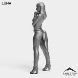 Tabletop Terrain Miniature Luna - Black Stone Commandos