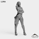Tabletop Terrain Miniature Luna - Black Stone Commandos