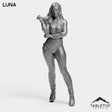 Tabletop Terrain Miniature Luna - Black Stone Commandos