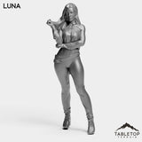 Tabletop Terrain Miniature Luna - Black Stone Commandos