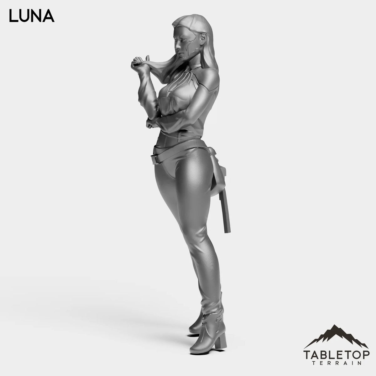 Tabletop Terrain Miniature Luna - Black Stone Commandos
