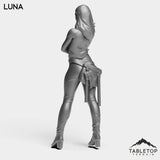 Tabletop Terrain Miniature Luna - Black Stone Commandos
