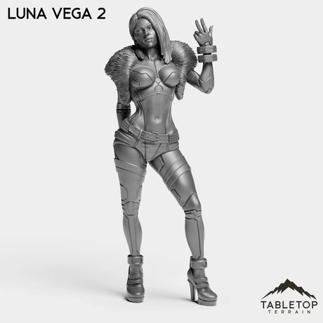 Tabletop Terrain Miniature Luna Vega 2 Luna Vega - Channel 77
