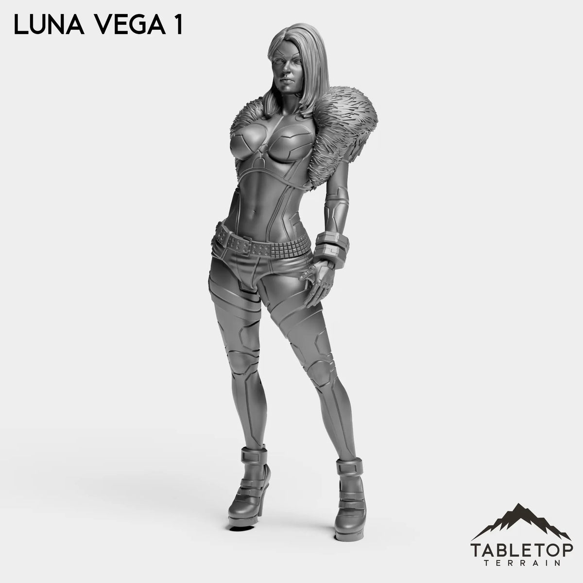 Tabletop Terrain Miniature Luna Vega - Channel 77
