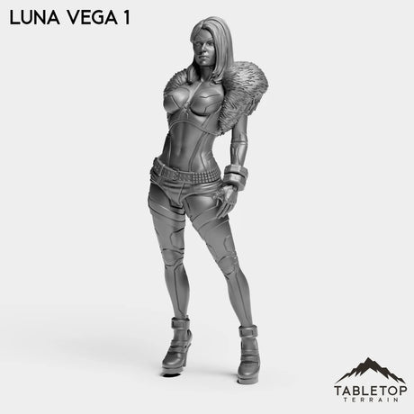 Tabletop Terrain Miniature Luna Vega - Channel 77