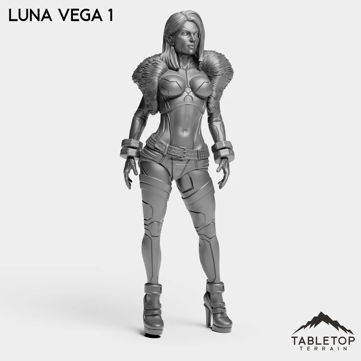 Tabletop Terrain Miniature Luna Vega - Channel 77