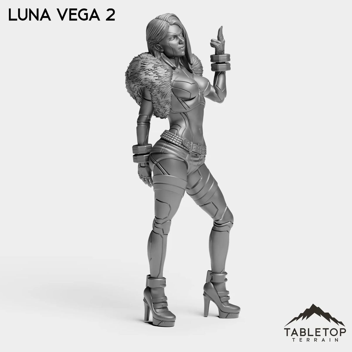 Tabletop Terrain Miniature Luna Vega - Channel 77