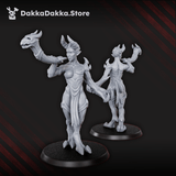 Tabletop Terrain Miniature Lust Warriors x10