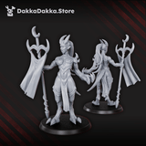 Tabletop Terrain Miniature Lust Warriors x10