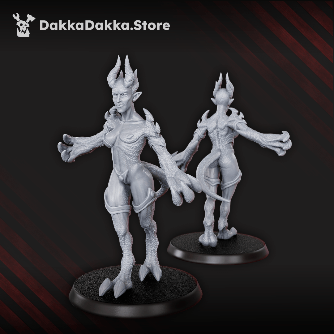 Tabletop Terrain Miniature Lust Warriors x10